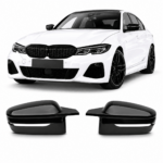 Spiegelkappen M Look Glans Zwart Geschikt voor BMW 2/3/4/5/7/8 Serie
