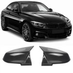 Spiegelkappen M Look Carbon Look Geschikt voor BMW 1/2/3/4 Serie