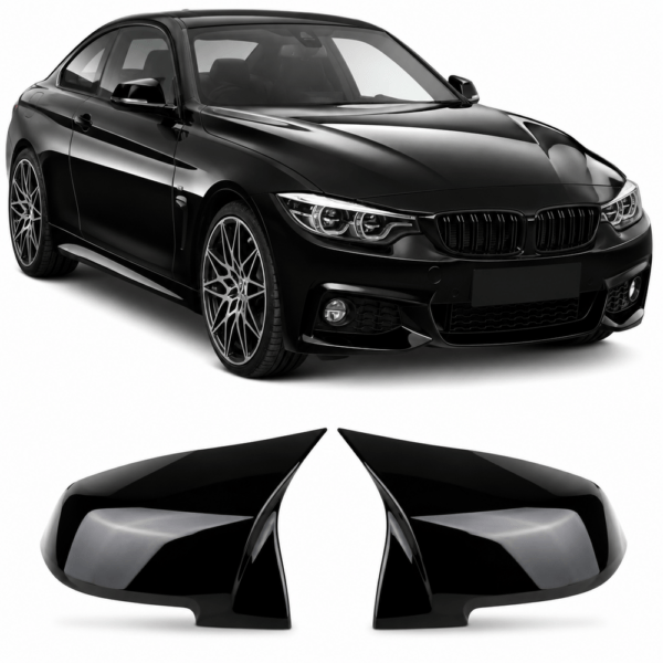 BMW Spiegelkappen Glans Zwart Geschikt voor BMW 1/2/3/4 Serie