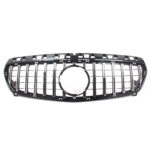 Panamericana Grill Mercedes-Benz A-Klasse W176 Glans Zwart met Chroom