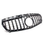 Detail chromen verticale spijlen Panamericana Grill Mercedes-Benz W176
