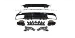 Achterdiffuser gemonteerd op Mercedes C-Klasse W205
