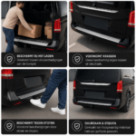 Mercedes Vito RVS bumperbeschermer gemonteerd