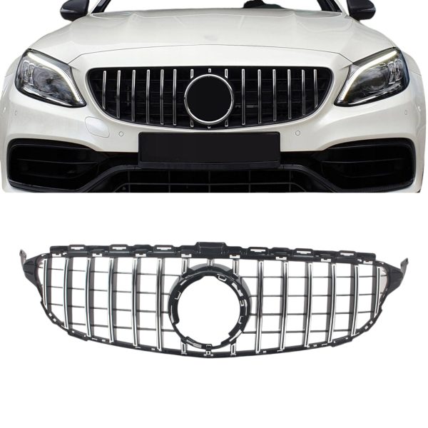 GT Grill Geschikt Voor Mercedes C-Klasse W205  2018-2021