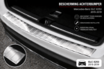 Achterbumper beschermer geschikt voor Mercedes GLC SUV X253 2015-2023