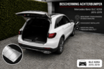Zilveren achterbumper beschermer Mercedes GLC X253