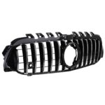 Chroom en Hoogglans Zwarte Panamericana Grill Mercedes W177