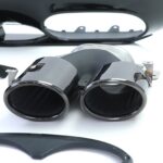 W177 AMG Line achterdiffuser Hoogglans Zwart