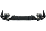 Mercedes A205 Cabrio diffuser Hoogglans Zwart