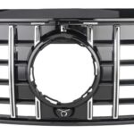 GLB X247 grille Hoogglans Zwart met Chroom