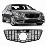 Mercedes W212 grille Hoogglans Zwart