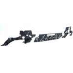 BMW G23 achterdiffuser Hoogglans Zwart