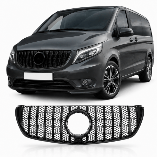 GT grill geschikt met Mercedes w447 V klasse 2014-2019