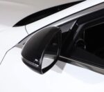 Hoogglans Zwarte spiegelkappen geschikt voor Mercedes