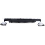 Achterdiffuser geschikt voor Mercedes CLA C117 Coupé X117 Shooting Brake