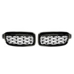 Hoogglans zwarte Diamond nierengrille geschikt voor BMW F30 F31