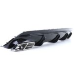 Achterdiffuser geschikt voor Mercedes CLA C117 X117 AMG Line