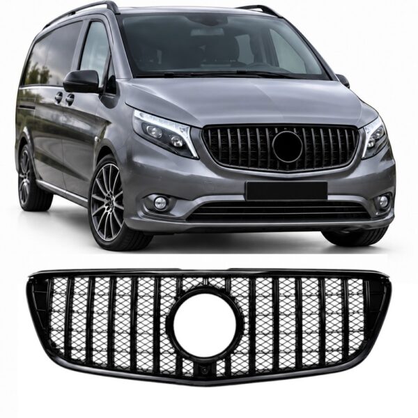 Panamericana GT Grill geschikt voor Mercedes Vito W447 2014-2019