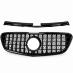 Hoogglans zwarte Panamericana GT Grill geschikt voor Mercedes Vito W447