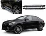 Zilveren treeplanken geschikt voor Mercedes GLC X253 C253