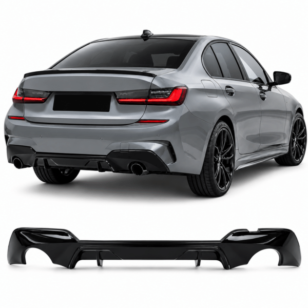 Achterdiffuser geschikt voor BMW 3 Serie G20 Sedan met M-Pakket
