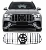Panamericana grill geschikt voor Mercedes GLE W167 C167 AMG Line