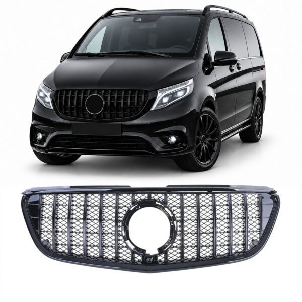 Panamericana grill geschikt voor Mercedes Vito W447 facelift