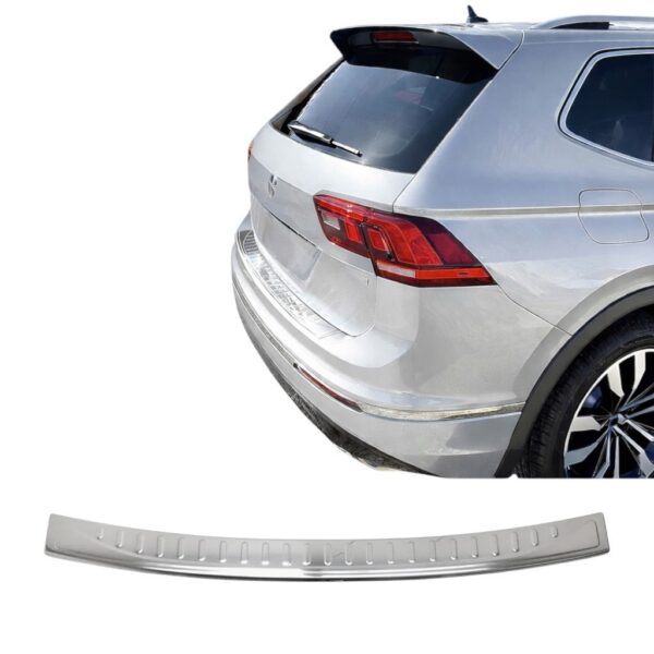 bumperbeschermer RVS VW Tiguan 2016 2025 chroom