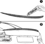Achterspoiler geschikt voor Mercedes CLA C117 Coupé 2013-2019