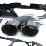 Hoogglans zwarte diffuser voor Mercedes E-Klasse AMG Line