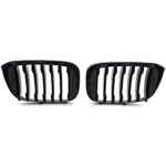 Hoogglans zwarte nierengrill voor BMW X3 G01 2017-2021