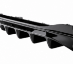 Hoogglans zwarte diffuser voor Mercedes C-Klasse AMG Line