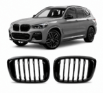 Nierengrill met enkele spijlen geschikt voor BMW X3 G01 en X4 G02