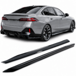 Sideskirts geschikt voor BMW G60 G61 M-Pakket - Hoogglans Zwart