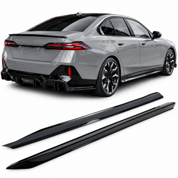 Sideskirts geschikt voor BMW G60 G61 M-Pakket - Hoogglans Zwart