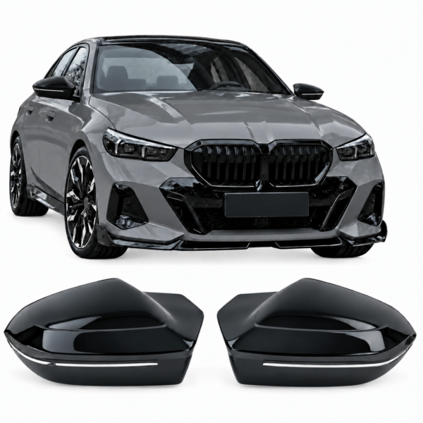 Spiegelkappen geschikt voor BMW G60 G68 G70 - Hoogglans Zwart