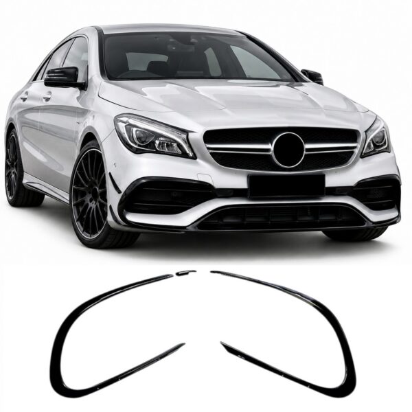 Voorbumper sierlijsten geschikt voor Mercedes CLA C117 facelift