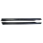 Set van twee hoogglans zwarte sideskirts voor BMW 5 Serie G60 G61